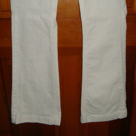 WHite House Black Market White Flair Jeans - Picture 5 of 5